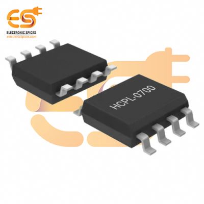 HCPL-0700 3750Vrms 1 Channel Optoisolator Darlington with Base Output Output 8-SOIC